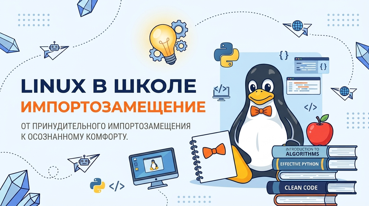 Linux в школе: от принудительного импортозамещения к осознанному комфорту.